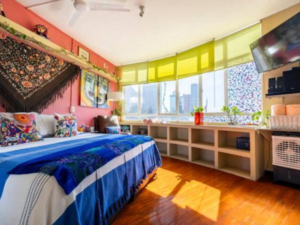 ITZAE Polanquito CDMX Lincoln Park dog friendly : photo 8 de la chambre chambre lit king-size supérieure