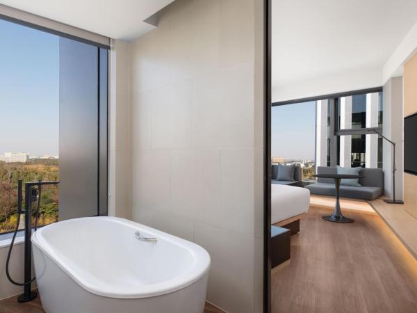 Fairfield by Marriott Shanghai Lingang Special Area : photo 1 de la chambre chambre lit king-size deluxe - vue sur ville