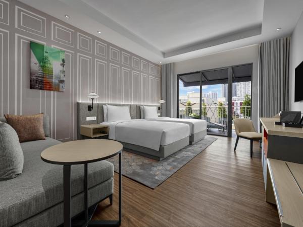 Hyatt Place Kuala Lumpur Bukit Jalil : photo 1 de la chambre chambre lits jumeaux avec balcon