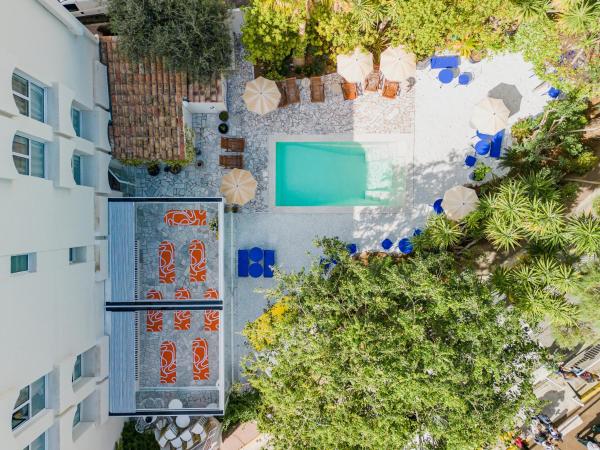 Hôtel Le Sud : photo 1 de la chambre chambre double ou lits jumeaux standard - vue sur jardin