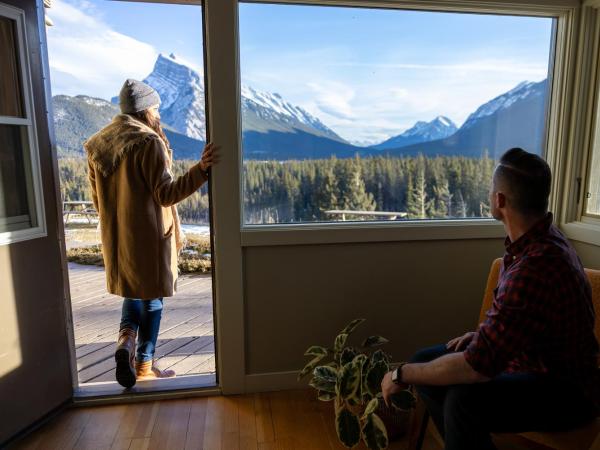 The Juniper Hotel & Bistro : photo 3 de la chambre chambre lit king-size de luxe - vue sur montagne