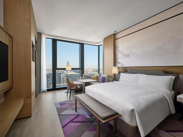 JW Marriott Hotel Xi'an Southwest : photo 1 de la chambre chambre lit king-size deluxe - vue sur ville