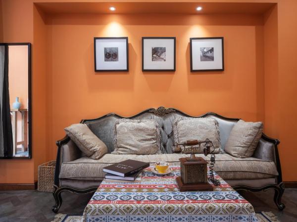 Hotel Cote Cour Beijing : photo 7 de la chambre chambre familiale avec baignoire