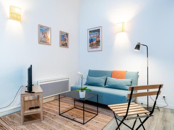 Mon Appart'hôtel - Gare de Limoges - Charmant 1 et 2 Chambres Duplex - Parking en supp : photo 7 de la chambre appartement 1 chambre