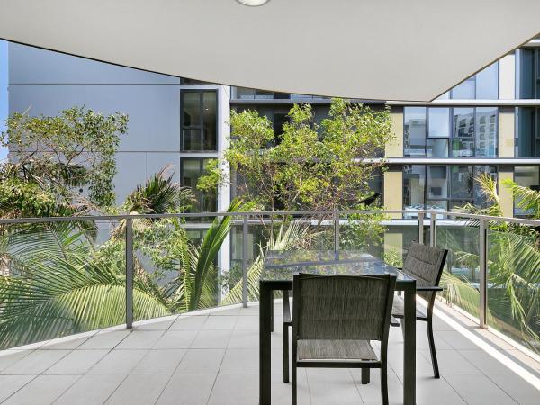 South bank Serviced Apartments : photo 4 de la chambre double room with balcony - no parking space 