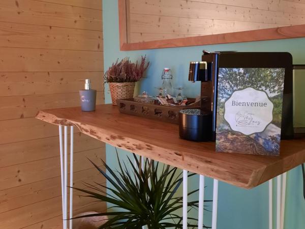 Au Coeur des Lacs - Chambres d'hôtes : photo 3 de la chambre chambre double avec terrasse - grouvelin