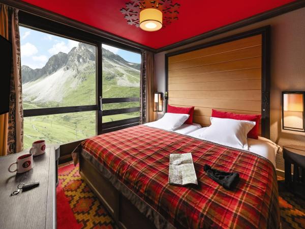 Belambra Clubs Tignes Val Claret : photo 1 de la chambre chambre quadruple - vue sur montagnes