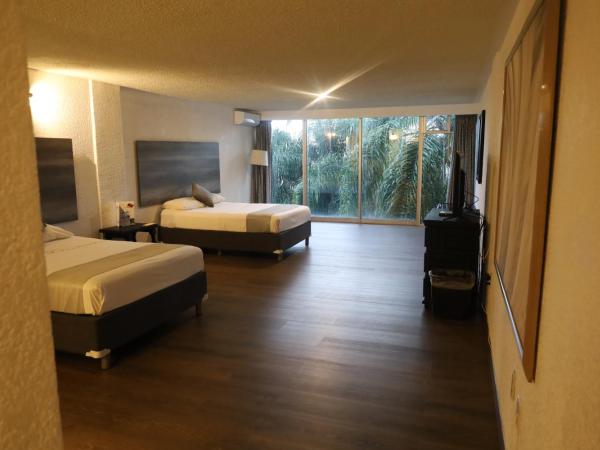 Hotel Grand Vista Cuernavaca : photo 4 de la chambre chambre double - vue sur jardin