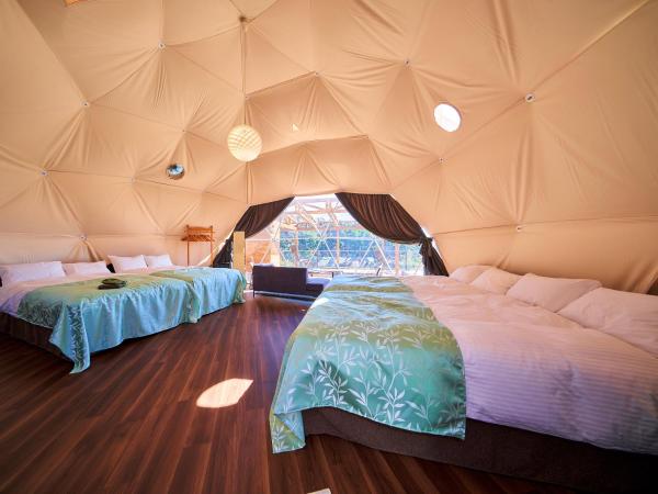 Glamping Resort GLANSO NAGASAKI : photo 8 de la chambre ocean suite dome with private bathroom (tatoos not allowed at shared bathroom)