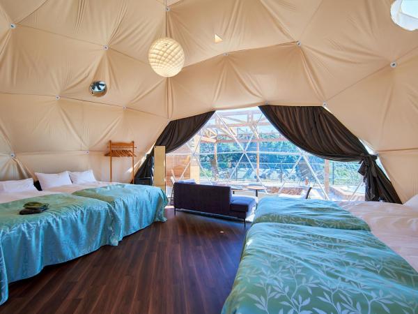 Glamping Resort GLANSO NAGASAKI : photo 7 de la chambre ocean suite dome with private bathroom (tatoos not allowed at shared bathroom)