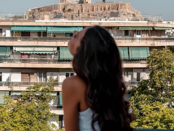 Athesense Suites : photo 7 de la chambre suite panoramique avec balcon - vue sur acropole
