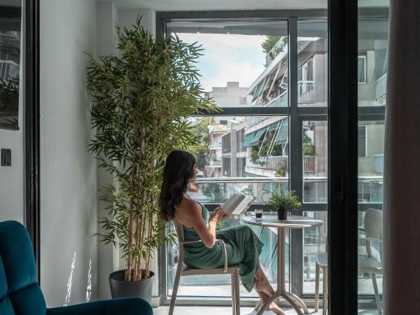 Athesense Suites : photo 4 de la chambre suite deluxe avec balcon - vue sur acropole