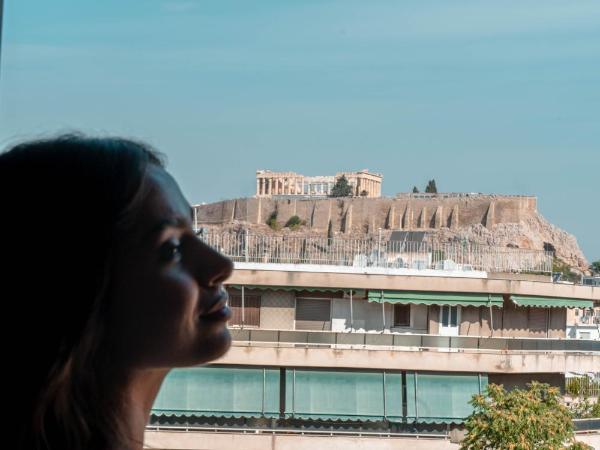 Athesense Suites : photo 2 de la chambre suite deluxe avec balcon - vue sur acropole