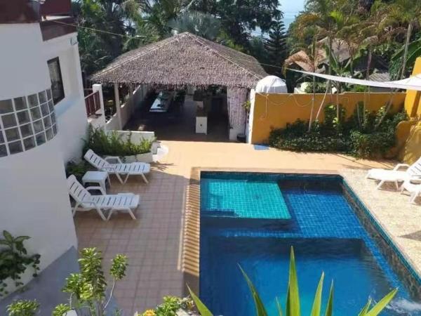 Sojourn 7 bedroom #villa #Full Moon#haadrin : photo 8 de la chambre villa avec piscine privée