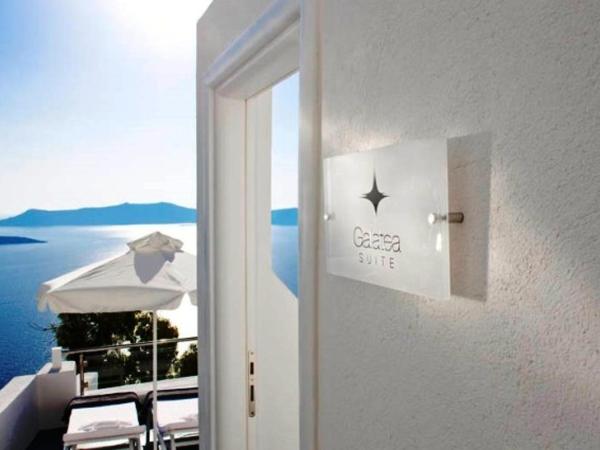 Asteras Villas : photo 6 de la chambre suite galatea avec jacuzzi - vue sur caldera