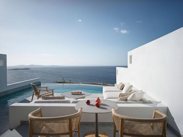 Deos Mykonos - A Myconian Collection Hotel : photo 5 de la chambre alpha one bedroom residence with private pool & sea view