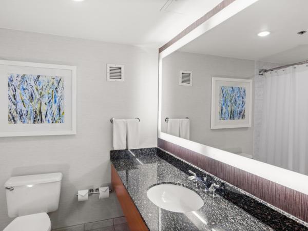 Hilton Salt Lake City Center : photo 6 de la chambre chambre avec 2 lits queen-size - vue sur ville