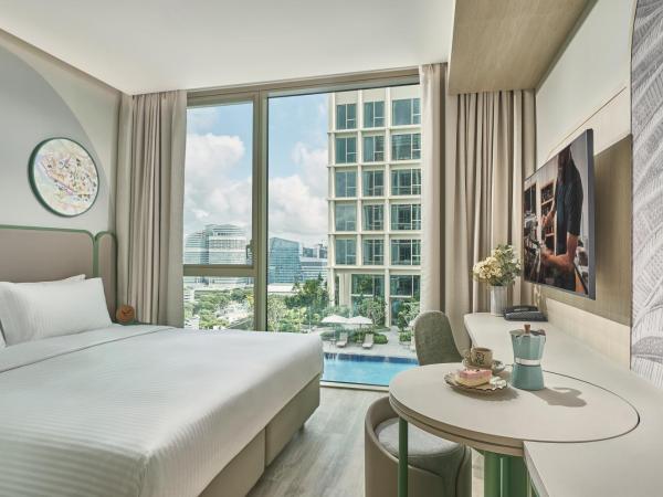 Citadines Science Park Singapore : photo 1 de la chambre studio lit king-size