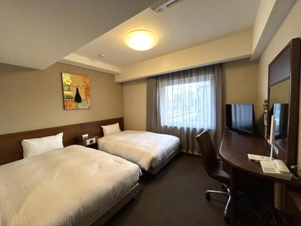 Hotel Route-Inn Nagoya Sakae : photo 1 de la chambre chambre lits jumeaux - non-fumeurs