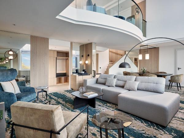 The Westin Grand Frankfurt : photo 2 de la chambre suite présidentielle 2 chambres avec accès au salon club