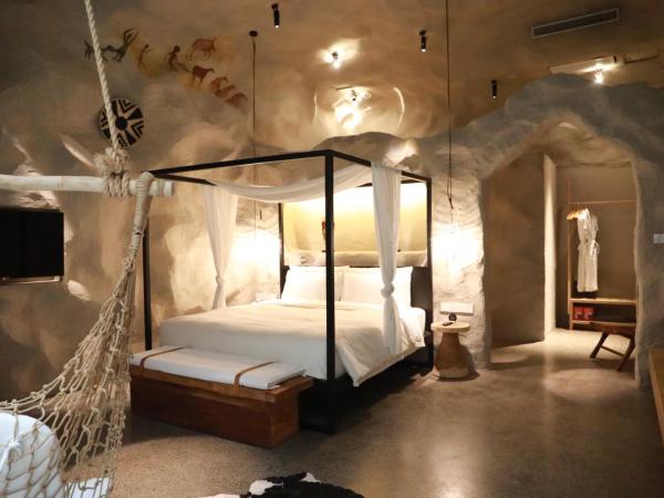 Shanghai Pudong Airport Moonlo Hotel - Pet Friendly : photo 4 de la chambre secret cave room