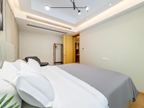 Doria Home International Apartment -Guangzhou Huijin IFC Keyun Road Metro Branch-Canton Fair Free Shuttle : photo 6 de la chambre suite 1 chambre