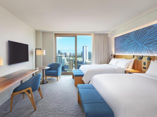 Renaissance Honolulu Hotel & Spa - Newly Opened 2024 : photo 2 de la chambre chambre avec 2 lits queen-size - vue sur océan