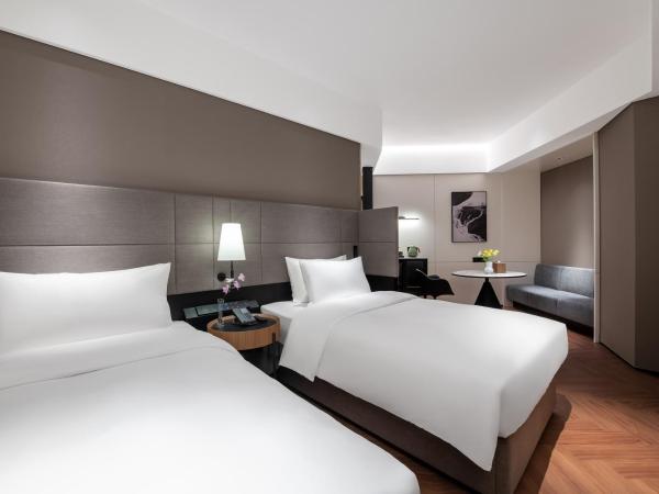 Intercity Wuhan Guanshan Avenue : photo 2 de la chambre chambre lits jumeaux supérieure