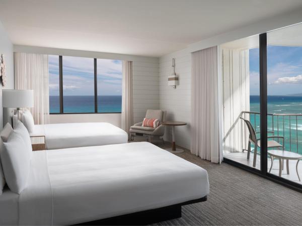 Waikiki Beach Marriott Resort & Spa : photo 2 de la chambre suite junior d'angle avec 2 lits doubles - côté océan