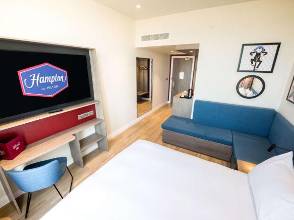 Hampton By Hilton Blackpool : photo 3 de la chambre chambre lit queen-size premium avec canapé-lit - non-fumeurs