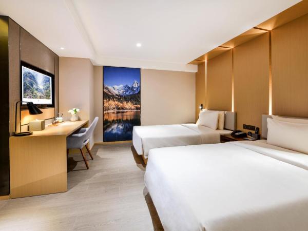 Atour Hotel Chengdu Jinli Hongpailou Subway Station : photo 1 de la chambre chambre lits jumeaux supérieure