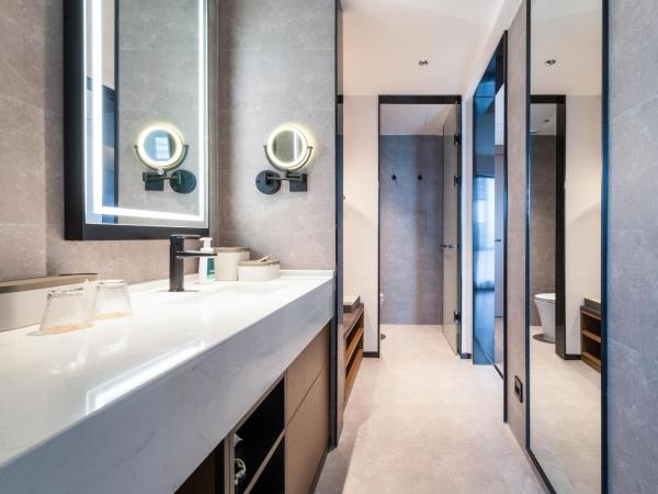 Atour Hotel Guangzhou Zhongcun Hanxi Changlong Metro Station : photo 1 de la chambre jimu double room