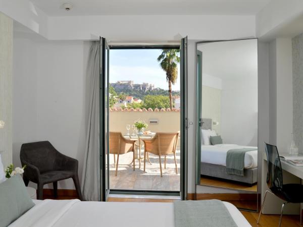 Athenaeum Eridanus Luxury Hotel : photo 3 de la chambre deluxe acropolis view room
