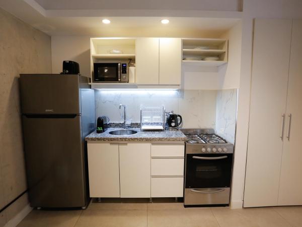 OWN Belgrano Studios & Suites : photo 4 de la chambre chambre double deluxe avec balcon