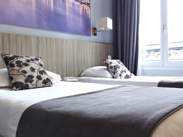 Avia Hôtel Saphir Montparnasse : photo 6 de la chambre chambre lits jumeaux