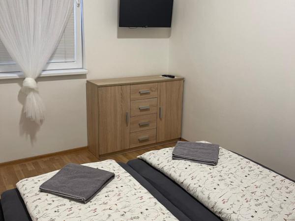 Hostel u Arény : photo 3 de la chambre chambre double avec salle de bains privative