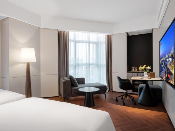 Intercity Wuhan Guanshan Avenue : photo 5 de la chambre chambre lits jumeaux supérieure