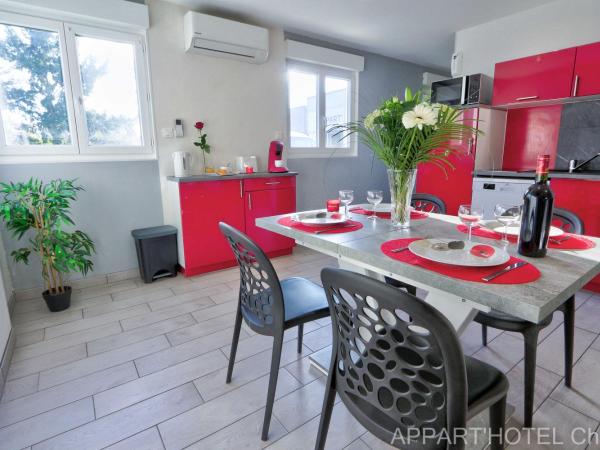 Appart hotel Cholet Carteron : photo 2 de la chambre appartement 1 chambre