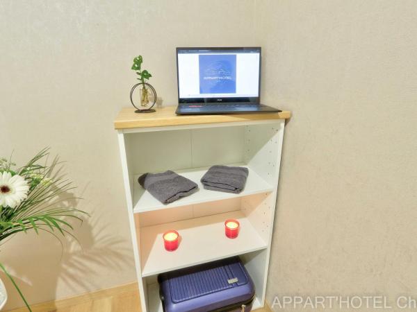 Appart hotel Cholet Carteron : photo 4 de la chambre appartement deluxe