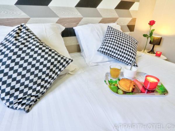 Appart hotel Cholet Carteron : photo 5 de la chambre appartement 1 chambre