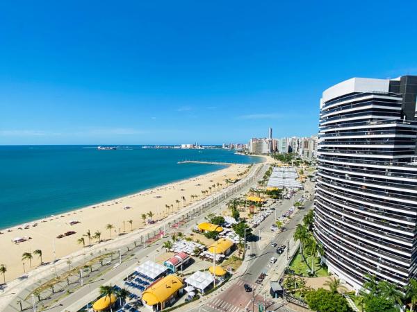 Hotel na Beira Mar de Fortaleza - Vista Mar : photo 1 de la chambre chambre lit king-size - vue sur mer