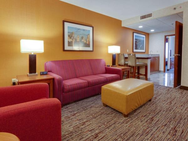 Drury Inn & Suites St. Louis Forest Park : photo 5 de la chambre suite lit king-size avec canapé-lit