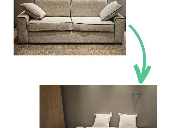 Hotel Apolonia Paris Montmartre; Sure Hotel Collection by Best Western : photo 5 de la chambre chambre lit king-size familiale avec canapé-lit - bâtiment séparé