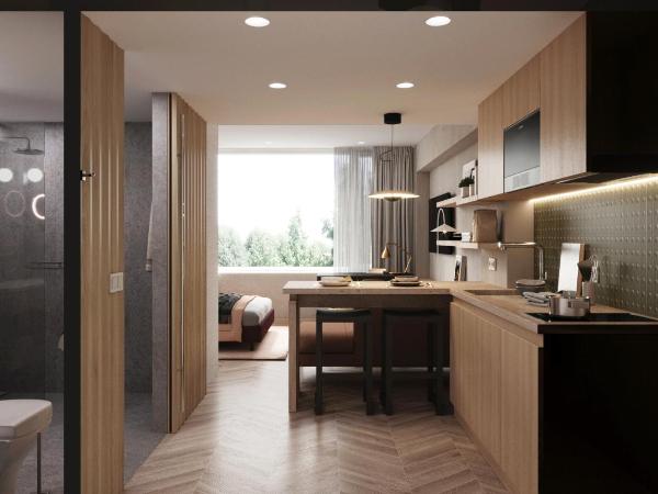 Residence Inn by Marriott Geneva City Nations : photo 2 de la chambre comfort queen studio