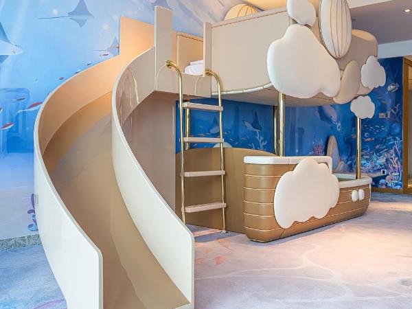 Atlantis Sanya : photo 3 de la chambre beluga family ocean view suite(bunk bed with a slide+unlimited free entry to water park & lost chamber+imperial club benefits during the stay)
