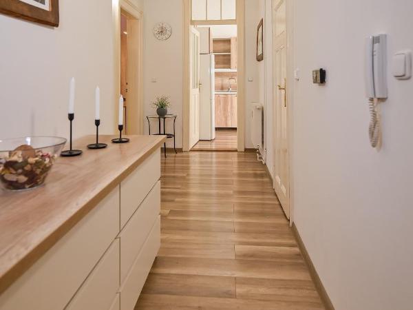 Stodolní Apartment : photo 1 de la chambre chambre quadruple avec salle de bains commune