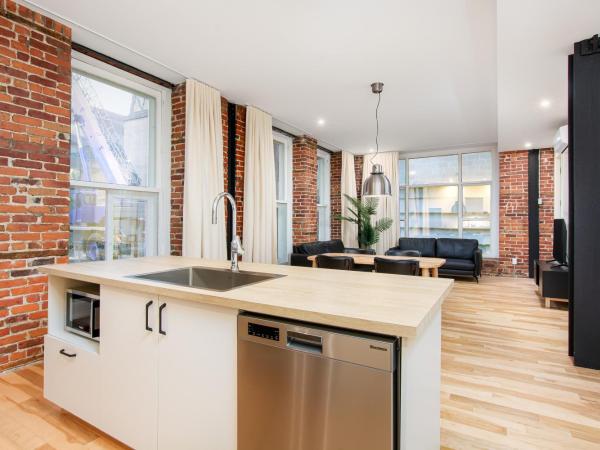 Les Lofts de la Barricade - Par les Lofts Vieux-Québec : photo 1 de la chambre appartement