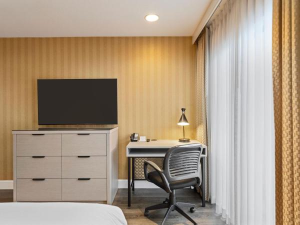 Executive Hotel Vancouver Airport : photo 7 de la chambre chambre lit queen-size - cour