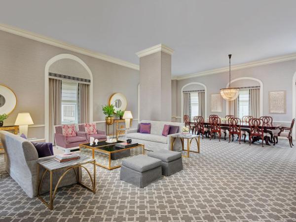 Fairmont Olympic Hotel : photo 4 de la chambre suite présidentielle olympique avec 1 chambre lit king-size et 2 salles de bains