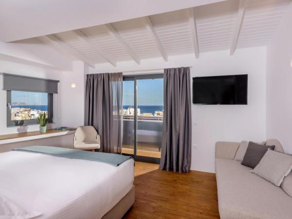 Iraklion Hotel : photo 2 de la chambre suite junior - vue sur mer